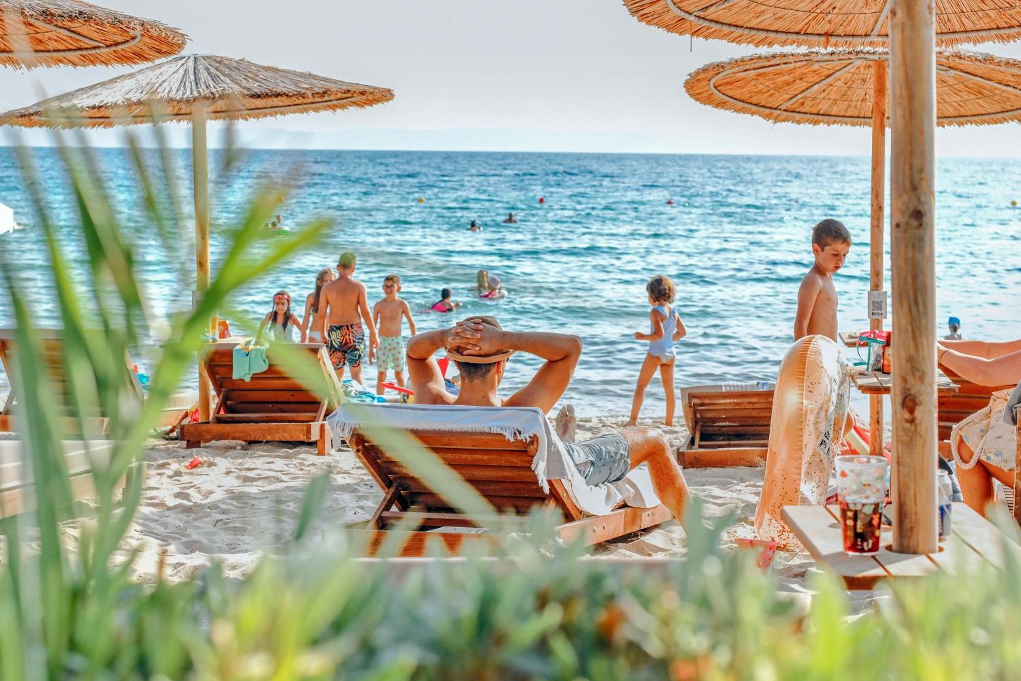 Camping Castello Neos Marmaras Buitenkant foto