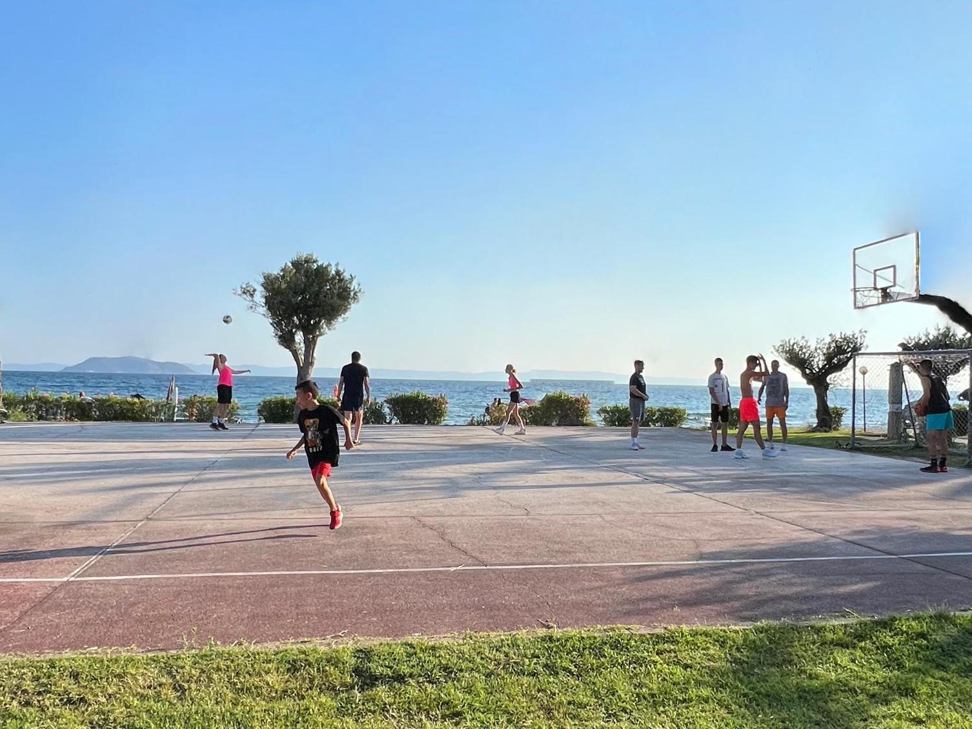 Camping Castello Neos Marmaras Buitenkant foto