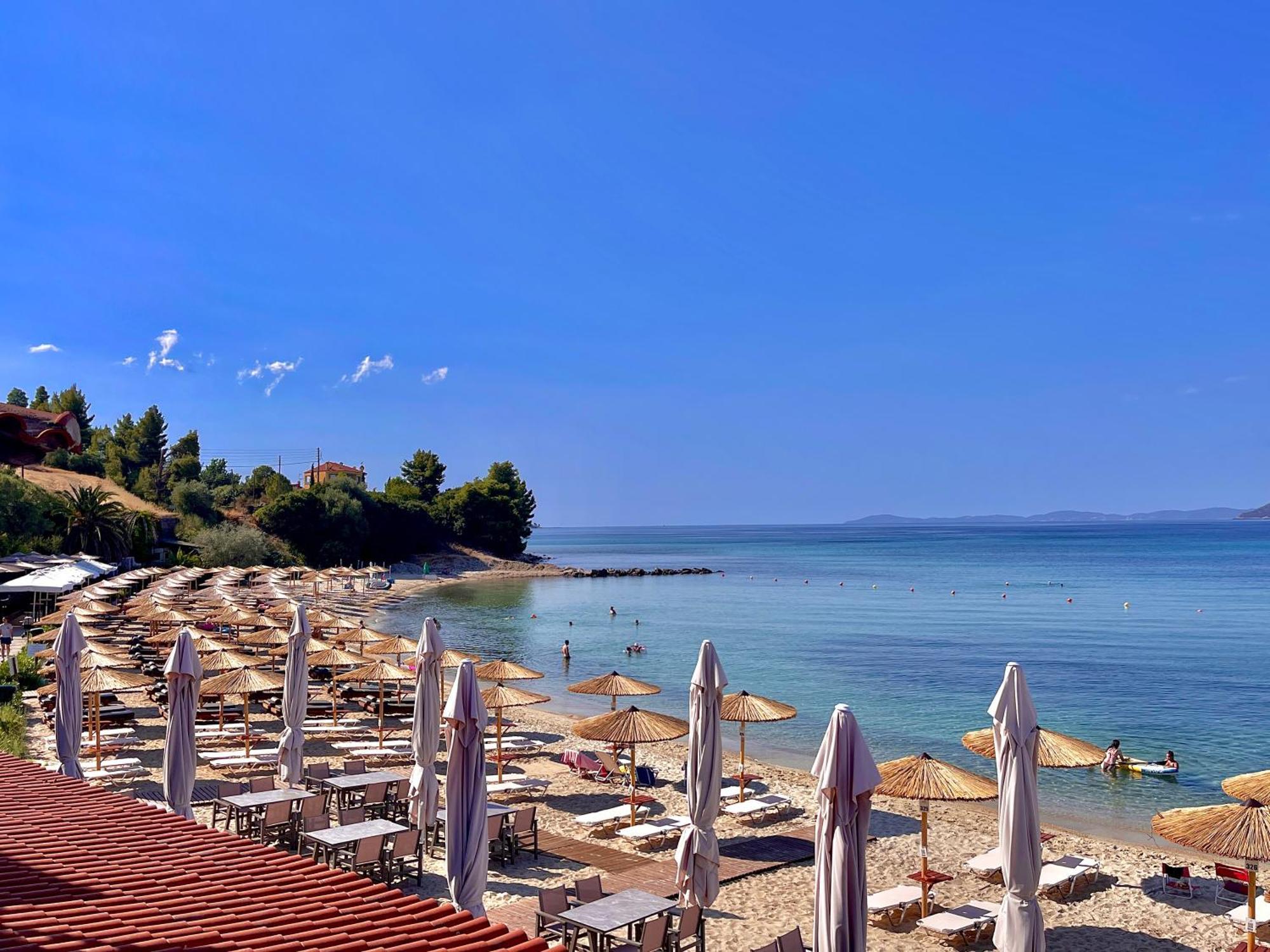 Camping Castello Neos Marmaras Buitenkant foto